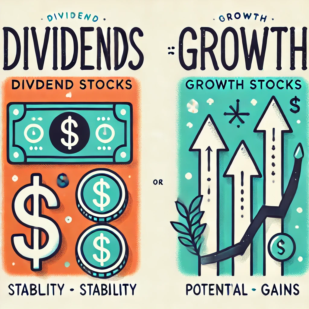 Dividendenaktien vs. Wachstumsaktien: Welche ist besser?