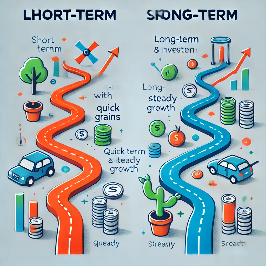 Langfristige vs. kurzfristige Investitionen: Was passt zu dir?